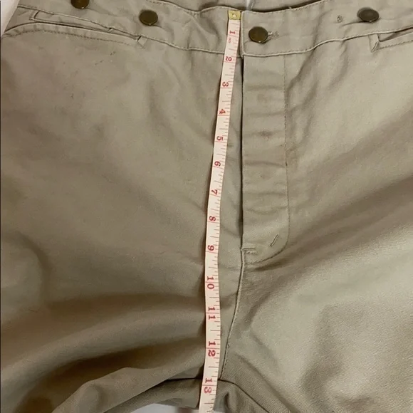 Scully Khaki Colored Western Vintage Style Pants - Picture 6 of 10